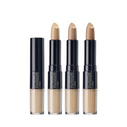 Двойной консилер THE SAEM Cover Perfection Ideal Concealer Duo SPF 28 PA++ (ТОН Clear Beige 01) 