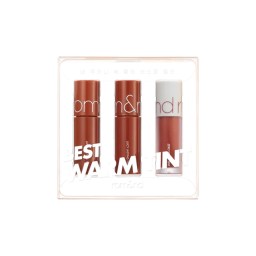 Набор мини-тинтов в теплых оттенках Rom&Nd Best Tint Edition Set (01 Warm Tone Pick) 3 шт* 2г