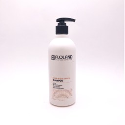 Восстанавливающий шампунь с кератином Floland Premium Silk Keratin Shampoo 530 мл