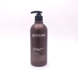 Восстанавливающая маска-бальзам для волос с кератином Floland Premium Silk Keratin Treatment 530 мл