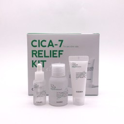 Набор для ухода за чувствительной кожей COSRX Cica-7 Relief Кit 3 предмета