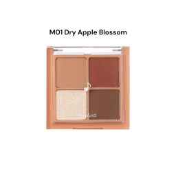 Палетка теней для век Rom&nd Better Than Eyes (M01 Dry Apple Blossom) 4 цвета 7 г