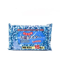 Влажные антибактериальные салфетки от пыли Showa 15 шт